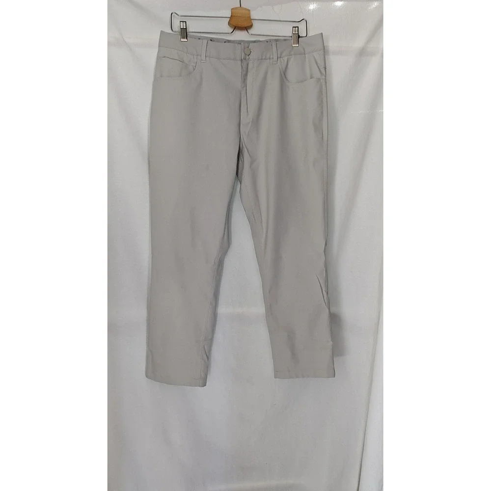 PUMA Men's Dealer‎ Golf Pants Gray Performance Technical Trousers 32 30 27